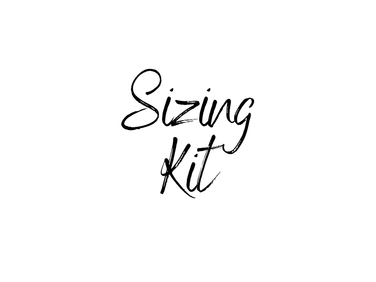 Sizing kit